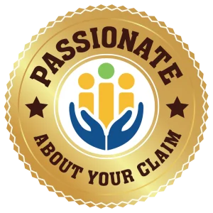 Passionate About Your Claim badge